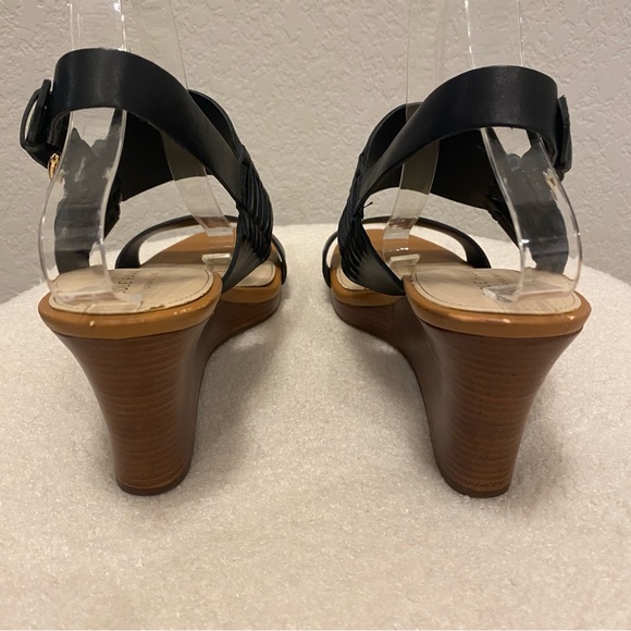 Cole Haan Paiva Grand Slingback Wedge Sandals Size 9.5B - Picture 6 of 11